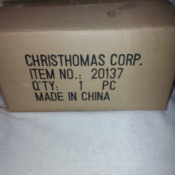 Vintage Christhomas Corp. Christmas Snowman with all the Trimmings Figurine NWT - Picture 9 of 9